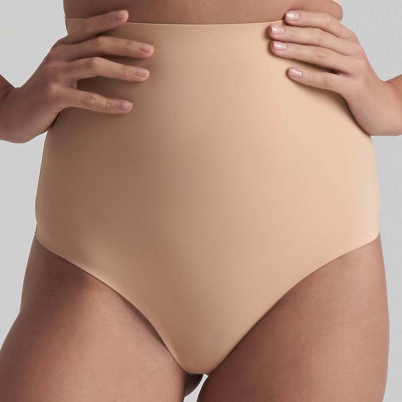 Bye Bra Invisible High Waist String, Beige, Größe: L, Damen von Bye Bra