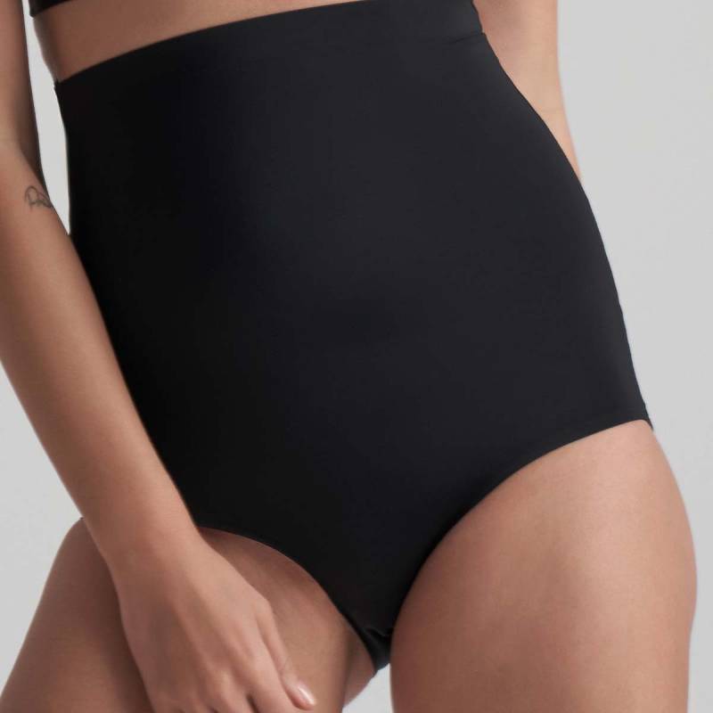 Bye Bra Invisible High Waist Tai Slip, Schwarz, Größe: S, Damen von Bye Bra