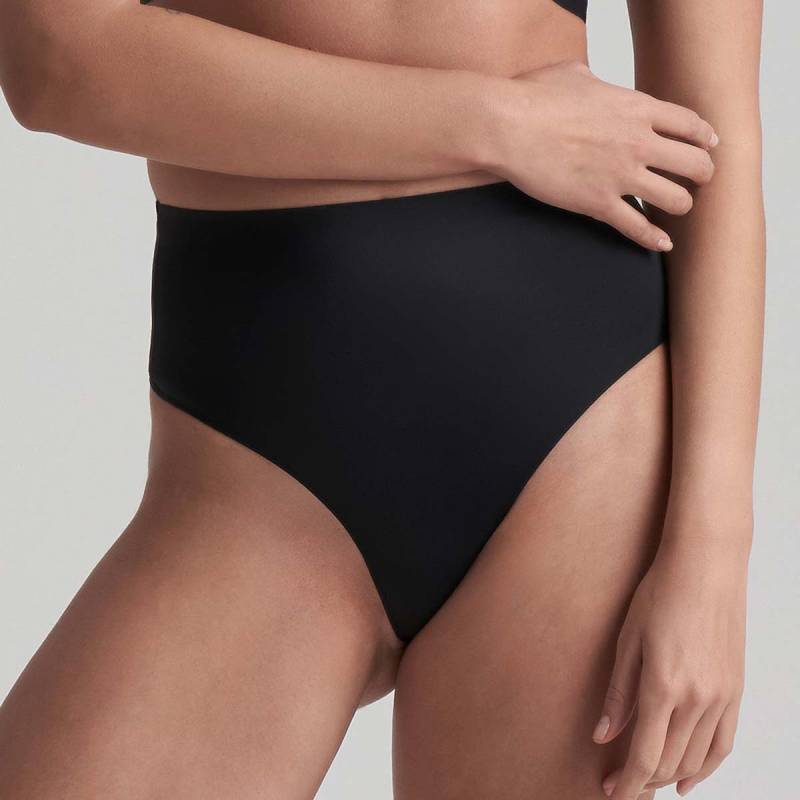 Bye Bra Invisible Mid Waist String, Schwarz, Größe: XXL, Damen von Bye Bra