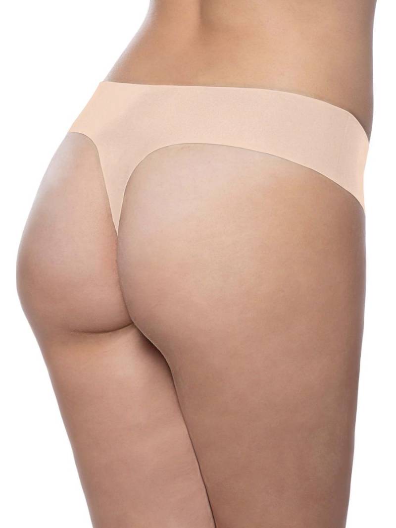 Bye Bra Invisible String: String im 2er Pack, nude + schwarz (XL) von Bye Bra