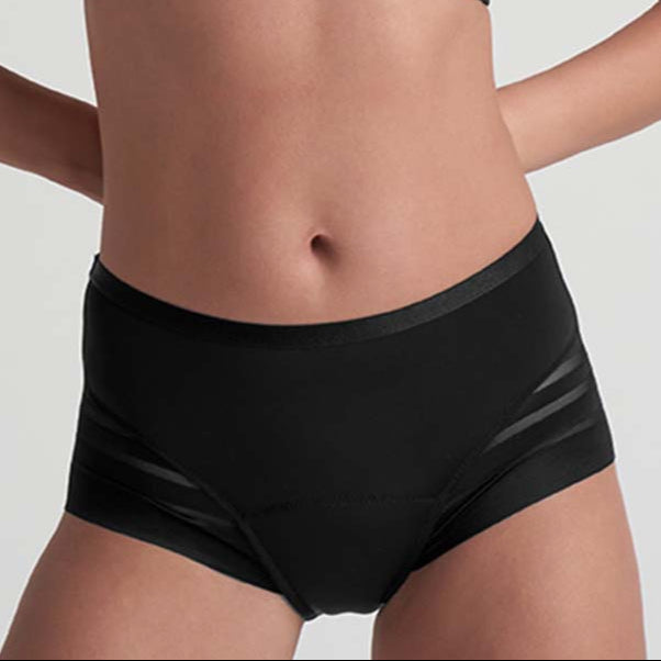 Bye Bra Lace Medium Flow Periodenslip, Schwarz, Größe: M, Damen von Bye Bra