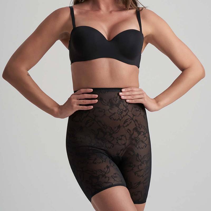 Bye Bra Lacy High Waist Shaping Shorts, Schwarz, Größe: M, Damen Bye Bra Lacy High Waist Shaping Shorts, Schwarz, Größe: M, Damen von Bye Bra
