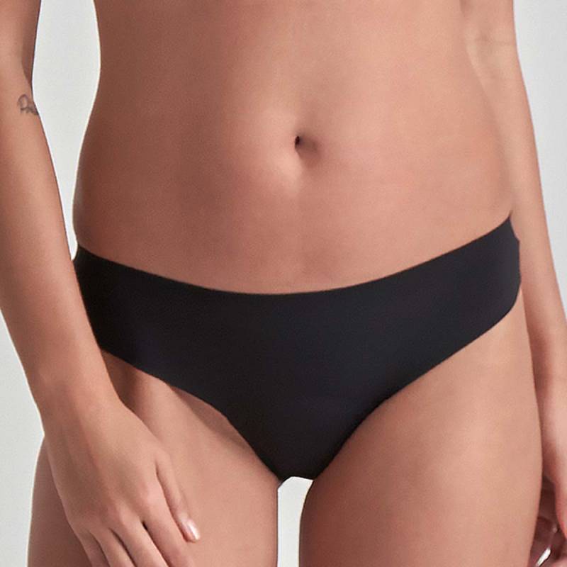 Bye Bra Laminated Low Flow Periodenslip, Schwarz, Größe: XL, Damen von Bye Bra