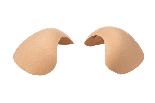 Bye Bra Schulterpads, 1 wiederverwendbares Paar in Einheitsgröße, Hautfarben von Bye Bra