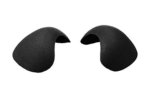 Bye Bra Schulterpads, 1 wiederverwendbares Paar in Einheitsgröße, Schwarz von Bye Bra