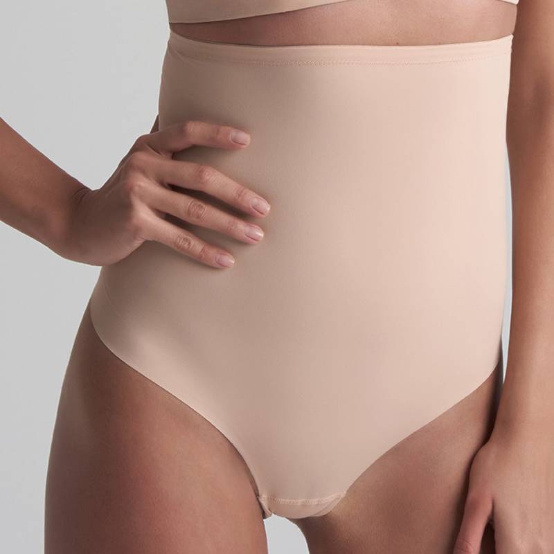 Bye Bra Sculpting High Waist String, Beige, Größe: L, Damen von Bye Bra