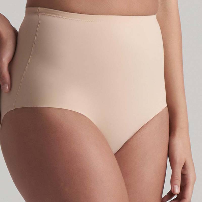 Bye Bra Sculpting Mid Waist maxi Slip, Beige, Größe: M, Damen von Bye Bra
