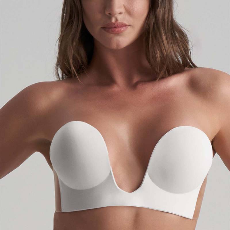 Bye Bra Seamless U-Style Klebe BH, Natural, Größe: E, Damen von Bye Bra