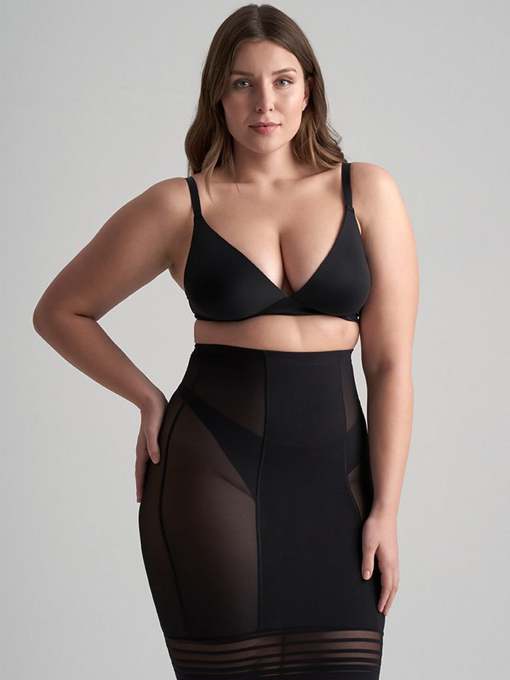 Bye Bra Shaping-Kleid Powermesh High Waist Skirt Shaping-hose shape-wear straffend von Bye Bra