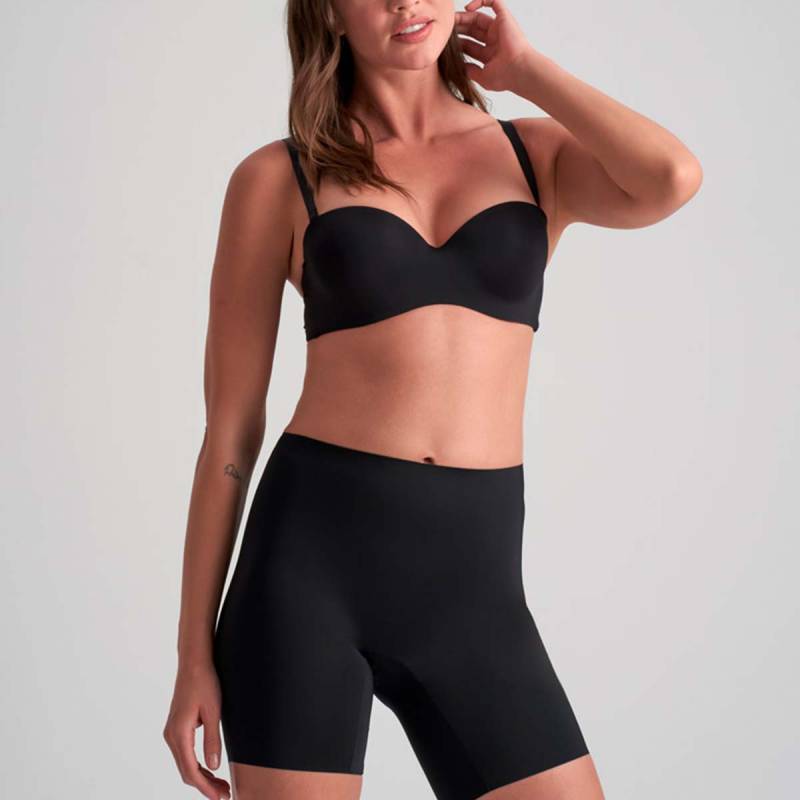 Bye Bra Smooth Essentials Mid Waist Shorts, Schwarz, Größe: L, Damen von Bye Bra