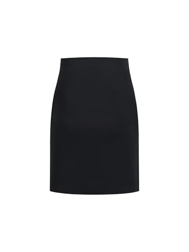 Bye Bra Unsichtbarer Unterrock, Figurformender High Waist Unterrock, leichte Bauchkontrolle, Nahtlose Shapewear, schlankende Unterwäsche, Hautfarbe und Schwarz, S-XL von Bye Bra