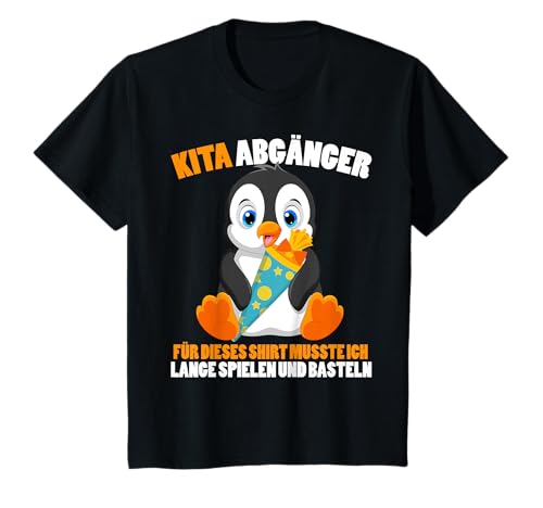 Kinder Kita Abgänger 2025 Kita Absolvent Kita Abschluss Penguin T-Shirt Kinder Kita Abgänger 2025 Kita Absolvent Kita Abschluss Penguin T-Shirt von Bye Bye Kita Abschied Kita Abgängerin