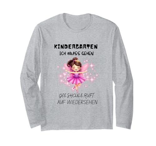 Kita Abgänger 2025 - Kinder Tschüss Kindergarten Langarmshirt Kita Abgänger 2025 - Kinder Tschüss Kindergarten Langarmshirt von Bye Kindergarten Kita abgänger