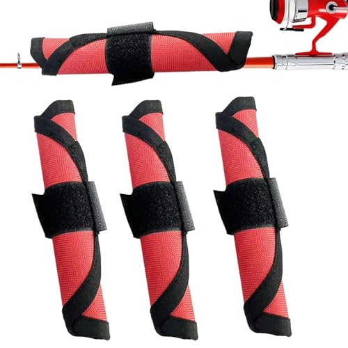 Byeaon Einfache Köderhakenabdeckungen, schützende Angelabdeckung, Köderschutz, sichtbar und einfach zu bedienen, robuste und langlebige Konstruktion, 15 x 15 cm, für Männer und Frauen von Byeaon