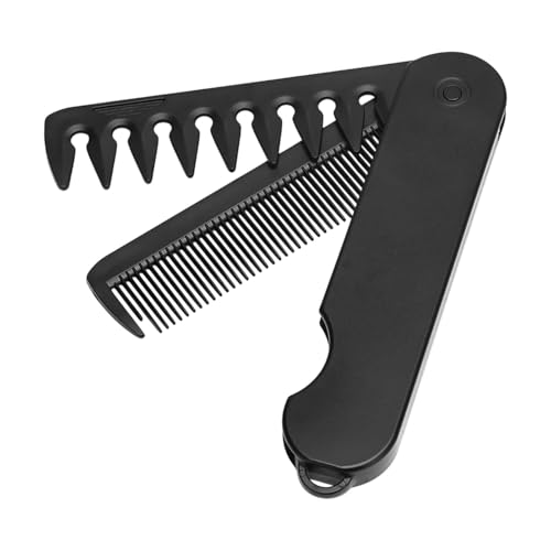 Hair Comb For Grooming | 2-in-1 Pocket Styling Comb | Anti-Static Hair Comb Men | Fine Tooth Grooming Tool | Wide Tooth Comb Styling Pocket Combs for Grooming Home & Beauty Salon von Byeaon