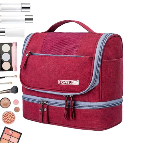 Wasserdichte Make-up-Tasche, Kosmetik-Reise-Organizer, Badezimmer-Aufbewahrungstasche, multifunktionale Make-up-Tasche, Kinder-Kosmetik-Organizer, Make-up-Tasche für Kinder, Teenager, Erwachsene, von Byeaon