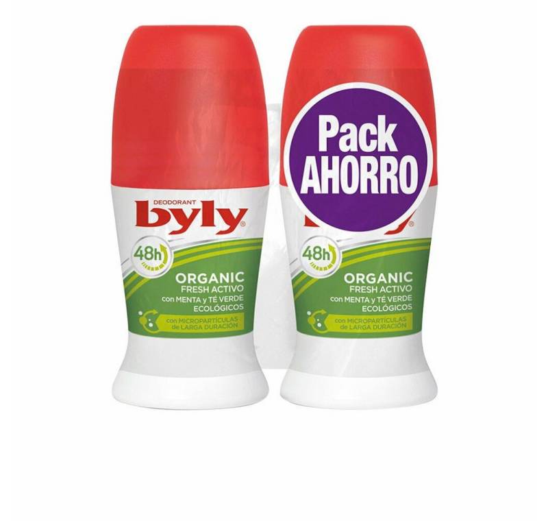 Byly Deo-Roller Organic Extra Fresh Desodorant Roll On 2x50ml von Byly