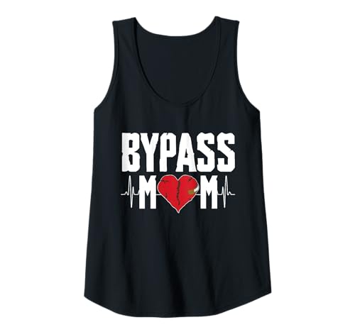 Damen Bypass Mom Mothers Day Heart Surgery Tank Top von Bypass Herzoperation Design Idee