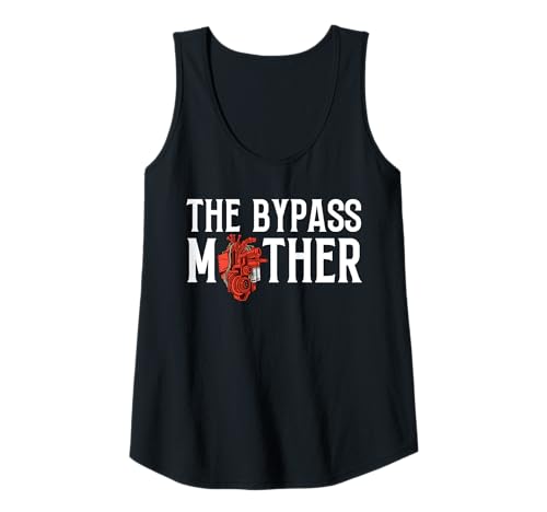 Damen The Bypass Mother Mom Mothers Day Heart Surgery Tank Top von Bypass Herzoperation Design Idee
