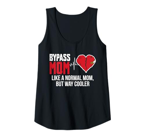Damen Bypass Survivor Mom Definition Mothers Day Heart Surgery Tank Top von Bypass Herzoperation Designs Idee