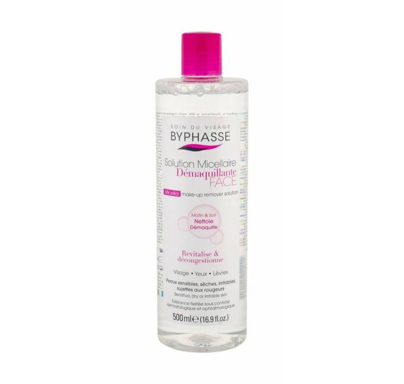 Byphasse Make-up-Entferner Micellar Make Up Remover Solution Sensitive Haut 500ml von Byphasse