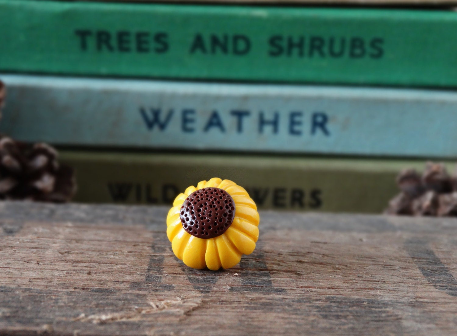 By The Shed - Sonnenblume Anstecker Blumen Garten Gartenarbeit Geschenk Sommerernte Schmuck Gelb Brosche, Krawattennadel Wiggles By The Shed - Sonnenblume Anstecker Blumen Garten Gartenarbeit Geschenk Sommerernte Schmuck Gelb Brosche, Krawattennadel Wiggles von BytheShed