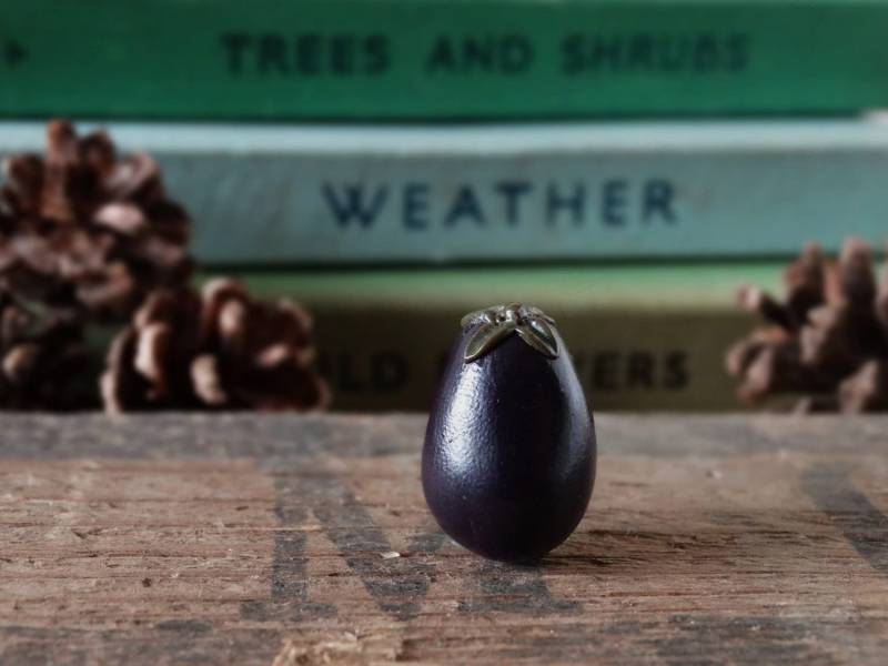 By The Shed Aubergine Pin Badge Brosche - Gemüse Garten Lila Geschenk Einzigartiges Vegetarisch Krawattennadel By The Shed Aubergine Pin Badge Brosche - Gemüse Garten Lila Geschenk Einzigartiges Vegetarisch Krawattennadel von BytheShed