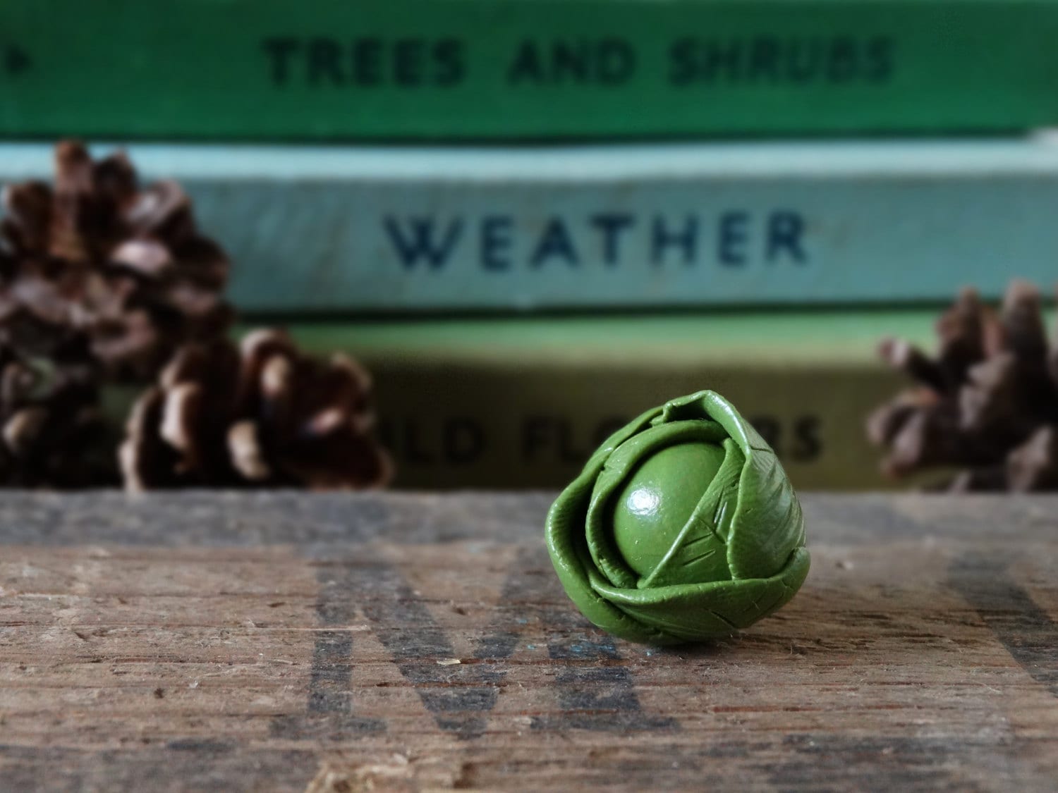 Durch Den Schuppen Brüssel Sprout Pin Abzeichen - Revers Krawatte Grüne Weihnachten Mittagessen Schmuck Gartenarbeit Zuteilung Gemüse Grundstück von BytheShed