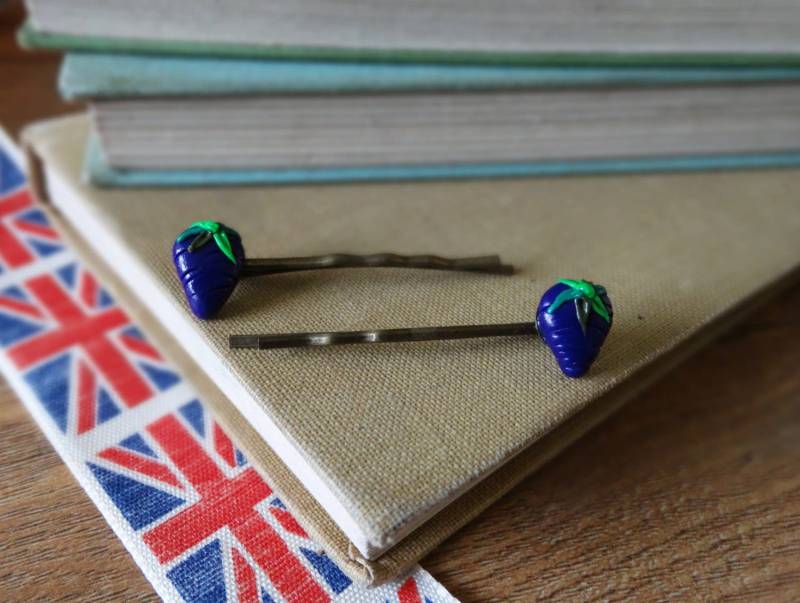 Lila Karotte Haarklemmen Haarklemmen Aus Fimo - Gartengeschenk Durch Den Schuppen Lila Karotte Haarklemmen Haarklemmen Aus Fimo - Gartengeschenk Durch Den Schuppen von BytheShed