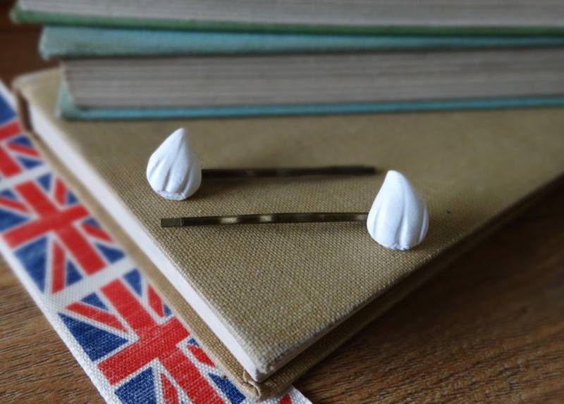 Durch Den Schuppen Knoblauch Zwiebel Haarspangen - Präsentieren Obst Gemüse Gärtnerei Gift Einzigartig Schmuck Zuteilung Gothic Vampir von BytheShed