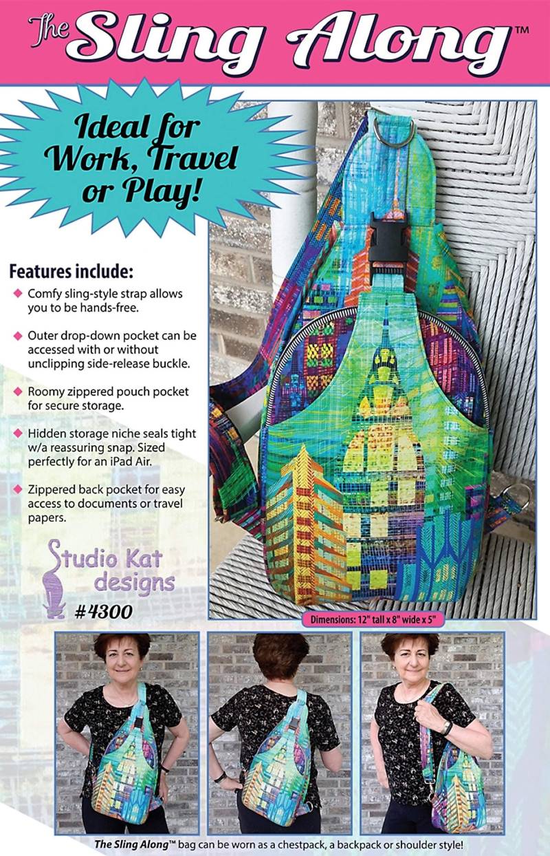 Die Sling Entlang Taschen-Muster - Studio Kat Designs Kathy Süd Die Sling Entlang Taschen-Muster - Studio Kat Designs Kathy Süd von BywaterFabric
