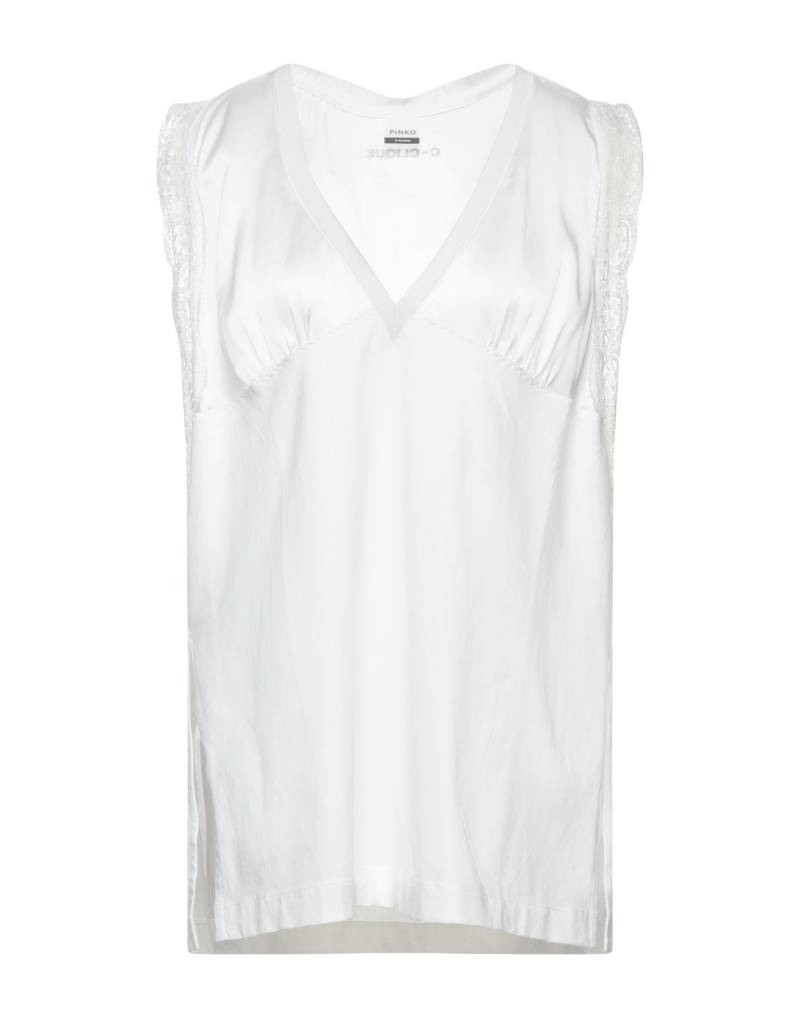 PINKO C-CLIQUE Top Damen Weiß von PINKO C-CLIQUE