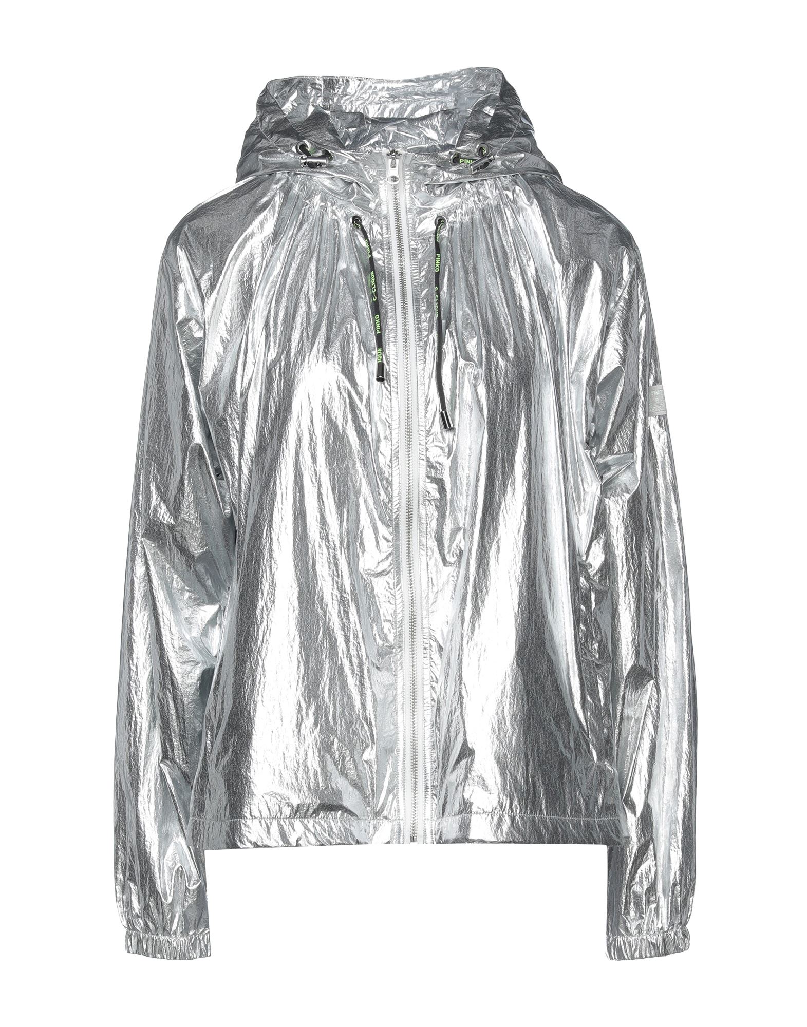 PINKO C-CLIQUE Jacke & Anorak Damen Silber von PINKO C-CLIQUE