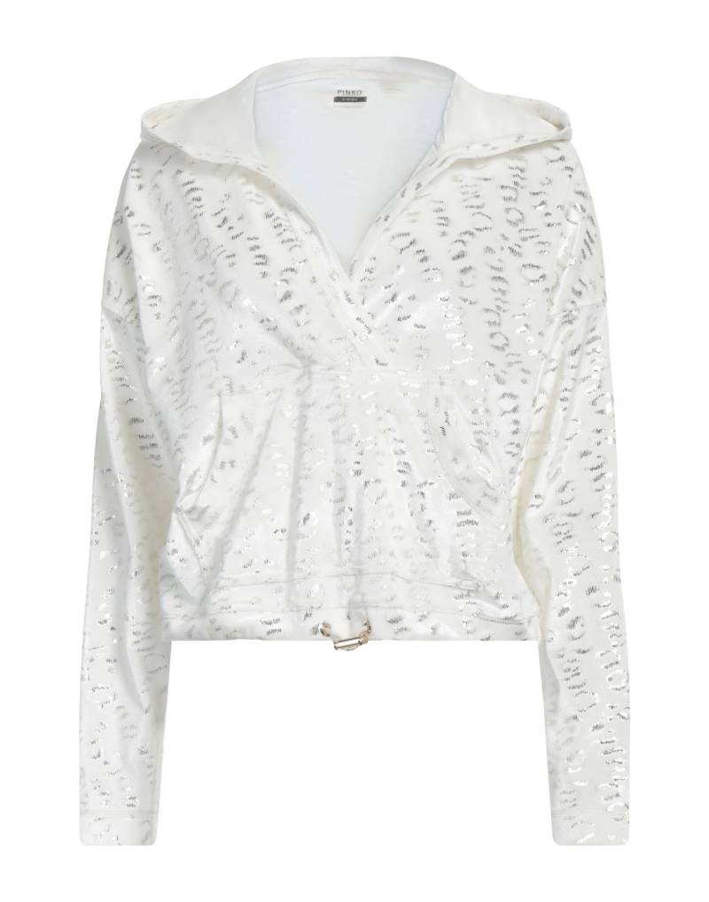 PINKO C-CLIQUE Sweatshirt Damen Elfenbein von PINKO C-CLIQUE