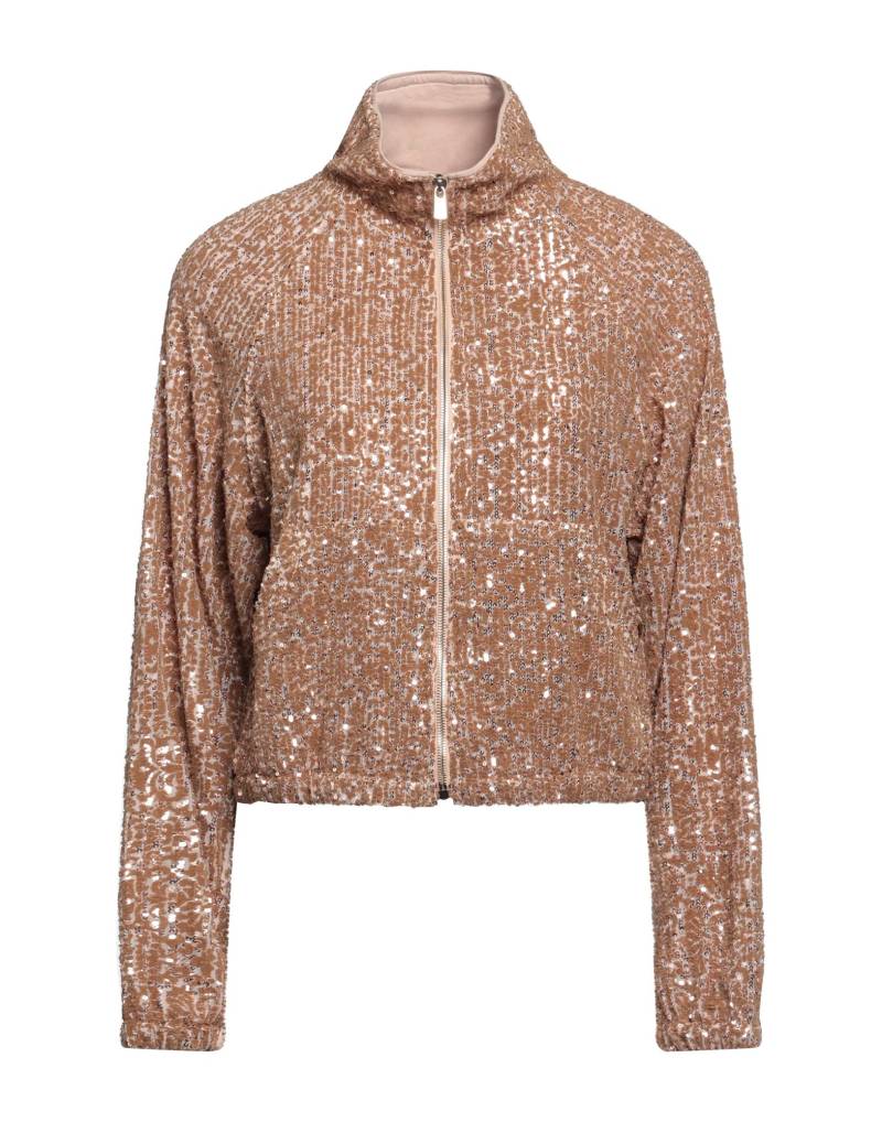 PINKO C-CLIQUE Sweatshirt Damen Kamel von PINKO C-CLIQUE