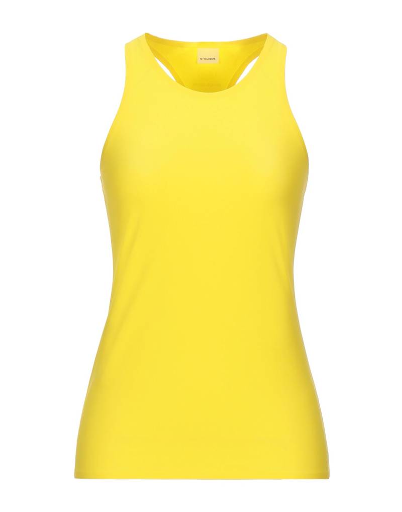 PINKO C-CLIQUE Tank Top Damen Gelb von PINKO C-CLIQUE
