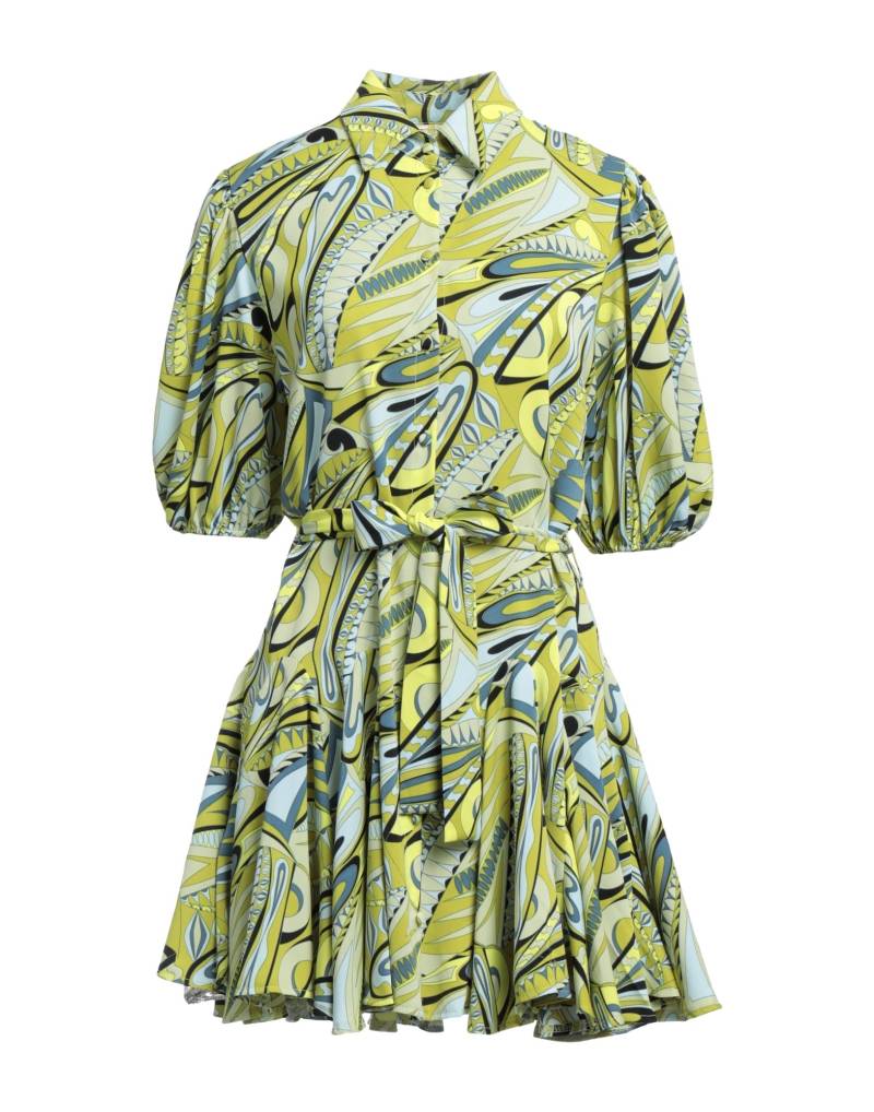 C'EST MONIQUE Mini-kleid Damen Limettengrün von C'EST MONIQUE