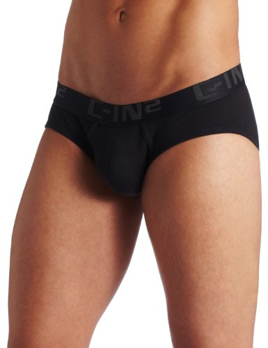 C-IN2 Core Lo No Show Herren-Slip., schwarz, Large von C-IN2