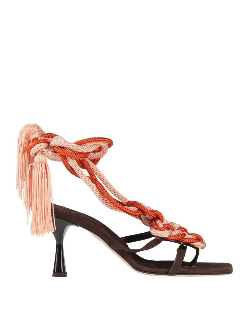 C LOVE Zehentrenner Damen Dunkelbraun von C LOVE