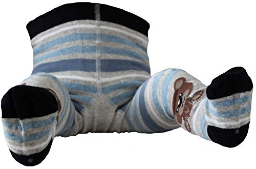 C-Strümpfe Baby Krabbelstrumpfhose grau blau Teddy 74-80 von C-Strümpfe