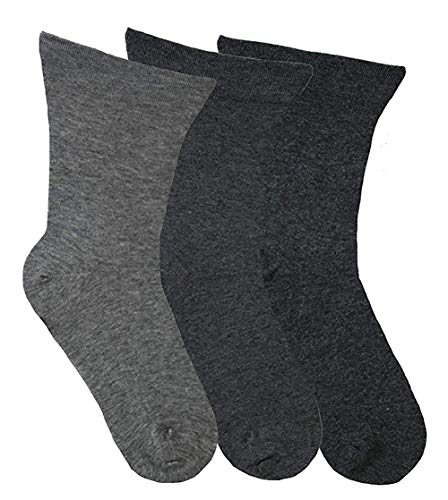 C-Strümpfe Herren Socken venenfreundlich 3er Pack Grau Anthrazit Schwarz 39-42 von C-Strümpfe