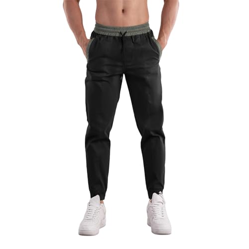 C'est TT Cargohose Damen Sommer Baggy Lang Große Größen Sporthose Herren-Cargohosen Jogging Freizeithose Stretch Atmungsaktiv Schlupfhose Arbeitshosen Wander Sommer Leichte Cargohose von C'est TT