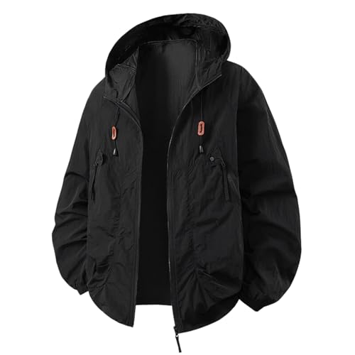 C'est TT Retouren, Leichte Sommerjacke Freizeit Regular Softshelljacke Einfarbig Dünne Sweatjacke Atmungsaktiv Sommer Sportjacke Oversized Kapuzenjacke Basic Freizeitjacke C'est TT Retouren, Leichte Sommerjacke Freizeit Regular Softshelljacke Einfarbig Dünne Sweatjacke Atmungsaktiv Sommer Sportjacke Oversized Kapuzenjacke Basic Freizeitjacke von C'est TT