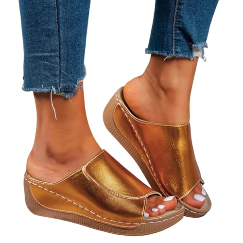 C'est TT sommerschuhe damen, Vivastep Sandalen - Ergonomische & Rutschfeste Sandalen Zur Schmerzlinderung,offenes Design Slip in Sandale und Rutschfeste Sohle, Gelb, 43 C'est TT sommerschuhe damen, Vivastep Sandalen - Ergonomische & Rutschfeste Sandalen Zur Schmerzlinderung,offenes Design Slip in Sandale und Rutschfeste Sohle, Gelb, 43 von C'est TT