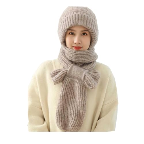 Damen Cuffed Beanie Mütze Unisex-Mütze Warme Beanie Winter Mütze Plain Hat Warme Wintermütze mit Innenfutter Strickmütze Damen Winter Beanie Mütze für Winter Hüte, Mützen & Caps für Mädchen Jungen von C'est TT