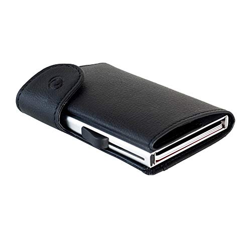 Geldbörse mit Kartenfächern. Gr. Einheitsgröße, Schwarz von C-secure