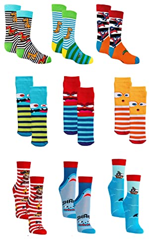 C&C KIDS Kinder Socken, 9 Pack,27-30,Mehrfarbig4 von C&C KIDS