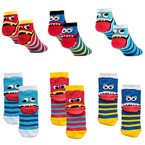 C&C KIDS Kinder Socken,6Paar,27-30, Mehrfarbig2 von C&C KIDS