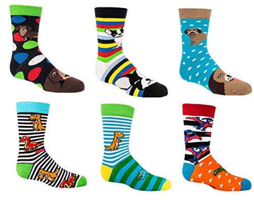 C&C KIDS Kinder Socken,6Pack,19/22,Wilde Tiere von C&C KIDS
