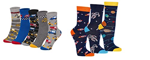 C&C KIDS Kinder Socken,8 Paar,31-34,Mehrfarbig von C&C KIDS